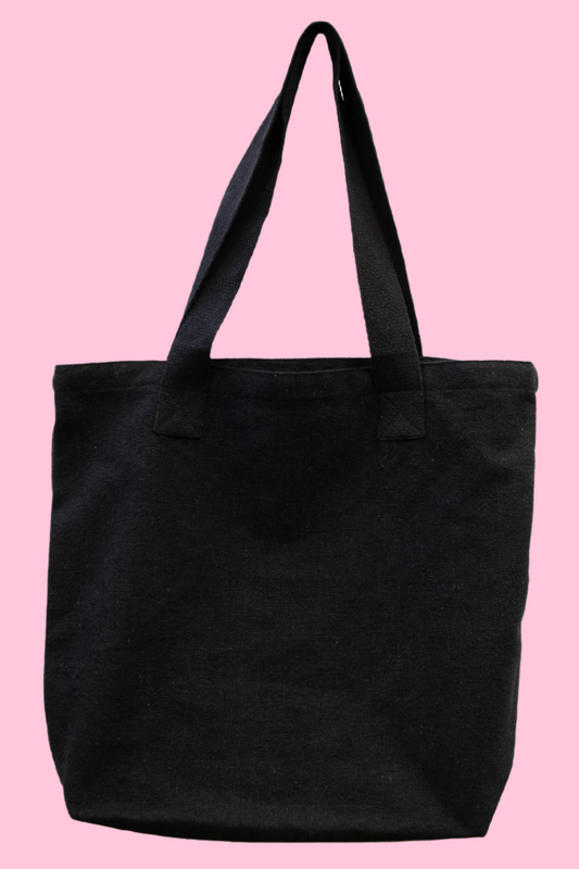 Stylish Market Tote - Black Tote Bag-SC1002B